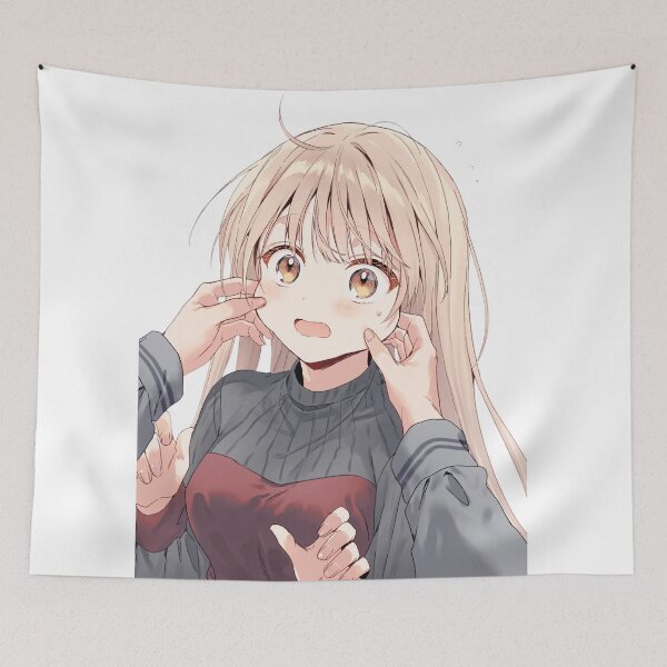 Item preview, Mahiru Shiina Pinching Cheeks designed and sold by KomiArts.