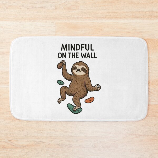 Item preview, Mindful on the Wall – Zen sloth on the wall designed and sold by Pineapple-Tree.