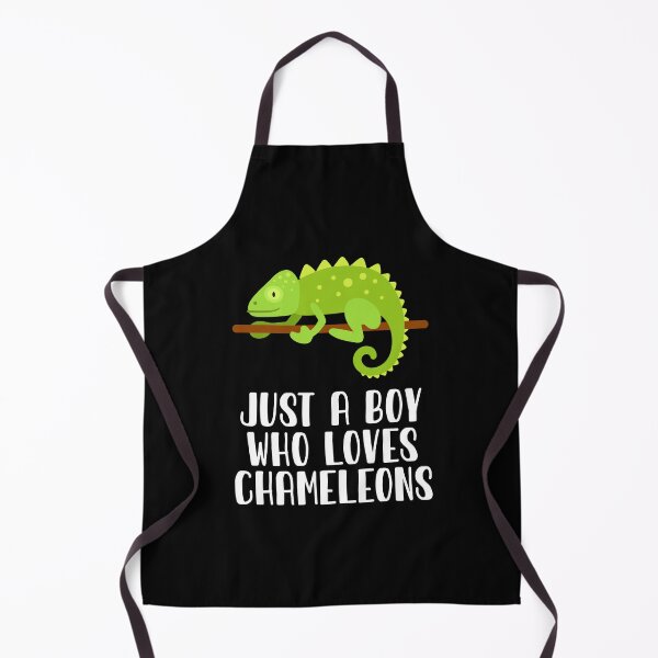 Item preview, Just A Boy Who Loves Chameleons designed and sold by CosmoKitsch.