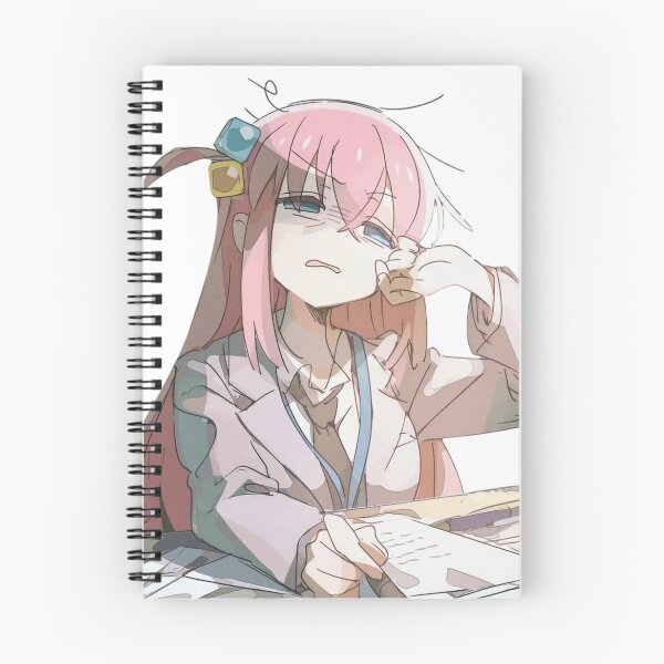 Item preview, Hitori Gotoh Doing Homework designed and sold by KomiArts.