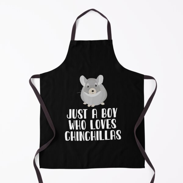 Item preview, Just A Boy Who Loves Chinchillas designed and sold by CosmoKitsch.