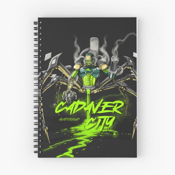 Item preview, AcidDryoid: Toxic Cyborg Spider - Cadaver City Necro designed and sold by ArtificeFactory.