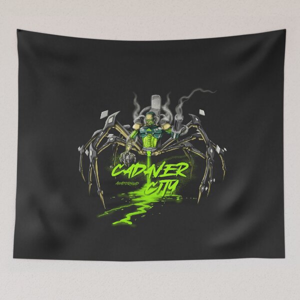 Item preview, AcidDryoid: Toxic Cyborg Spider - Cadaver City Necro designed and sold by ArtificeFactory.