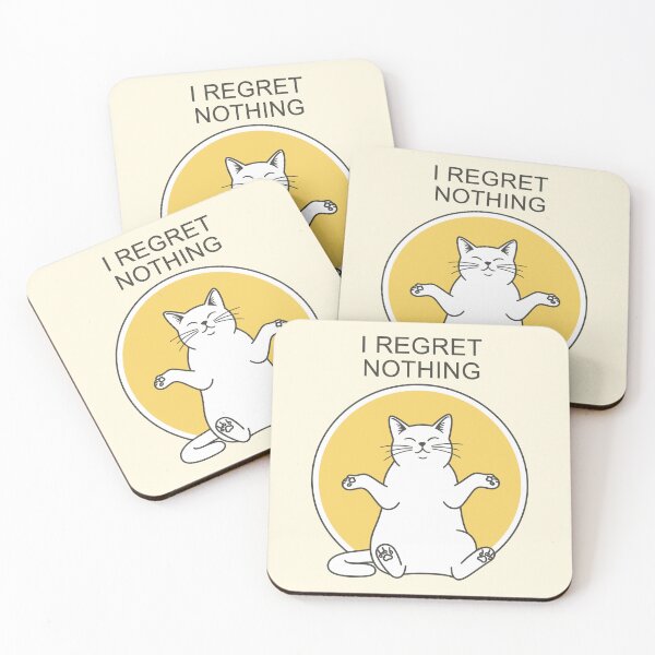 Item preview, I Regret Nothing designed and sold by Amir Faysal.