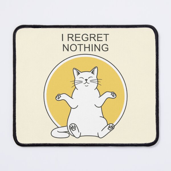 Item preview, I Regret Nothing designed and sold by Amir Faysal.