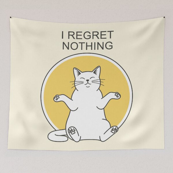 Item preview, I Regret Nothing designed and sold by Amir Faysal.