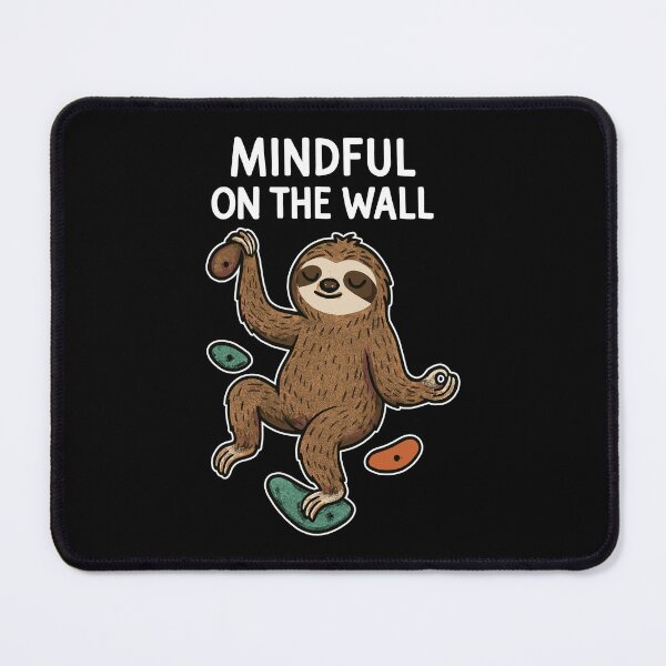 Item preview, Mindful on the Wall – Zen sloth on the wall designed and sold by Pineapple-Tree.