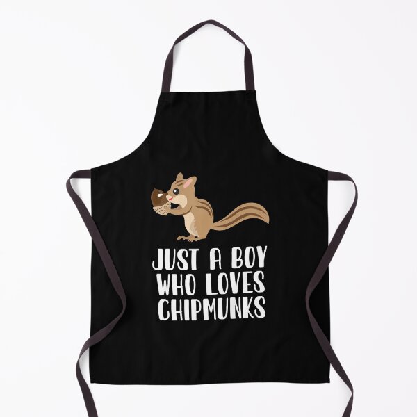 Item preview, Just A Boy Who Loves Chipmunks designed and sold by CosmoKitsch.