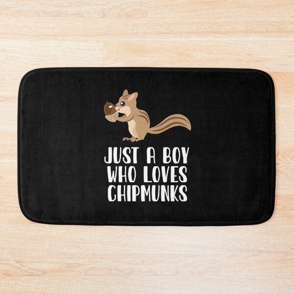 Item preview, Just A Boy Who Loves Chipmunks designed and sold by CosmoKitsch.