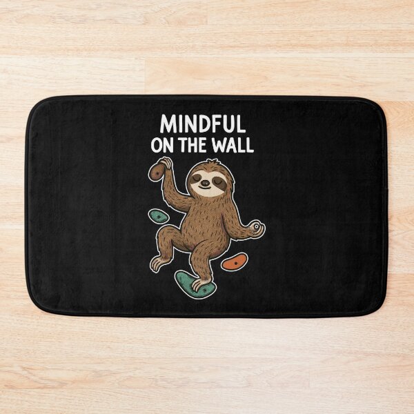 Item preview, Mindful on the Wall – Zen sloth on the wall designed and sold by Pineapple-Tree.