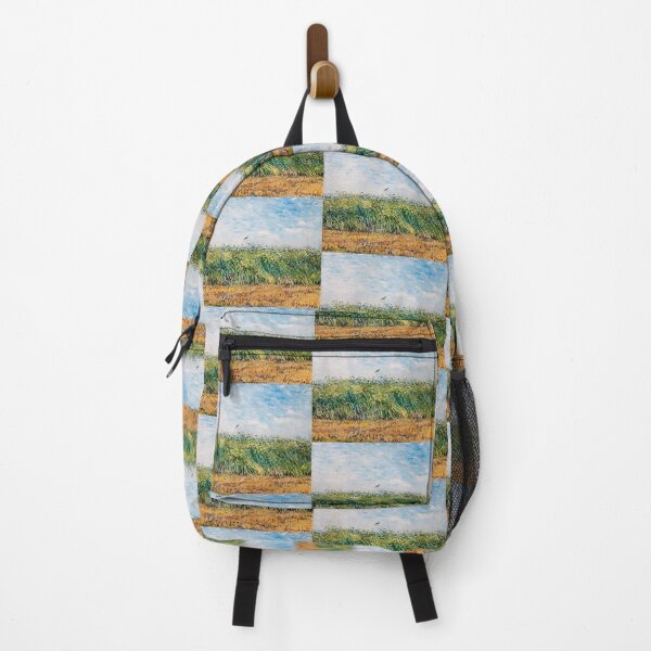 Item preview, Wheatfield With a Lark by Vincent van Gogh: Post Impressionist Landscape Poster designed and sold by artofuniverse.