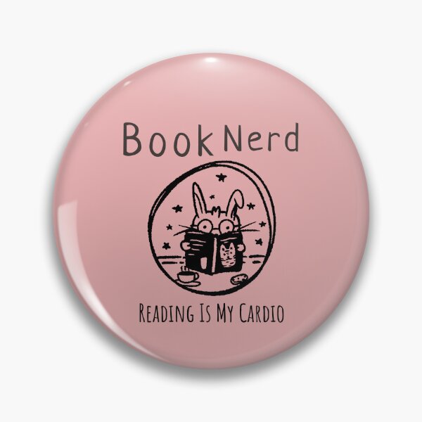 Item preview, Book Nerd Reading Is My Cardio, Book Lover designed and sold by HoppingCreation.