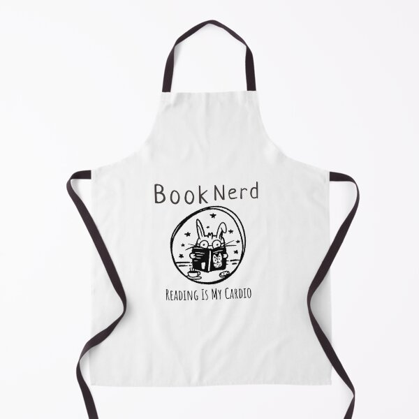Item preview, Book Nerd Reading Is My Cardio, Book Lover designed and sold by HoppingCreation.