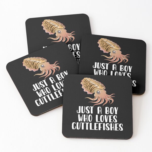 Item preview, Just A Boy Who Loves Cuttlefishes designed and sold by CosmoKitsch.