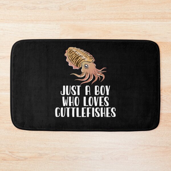 Item preview, Just A Boy Who Loves Cuttlefishes designed and sold by CosmoKitsch.