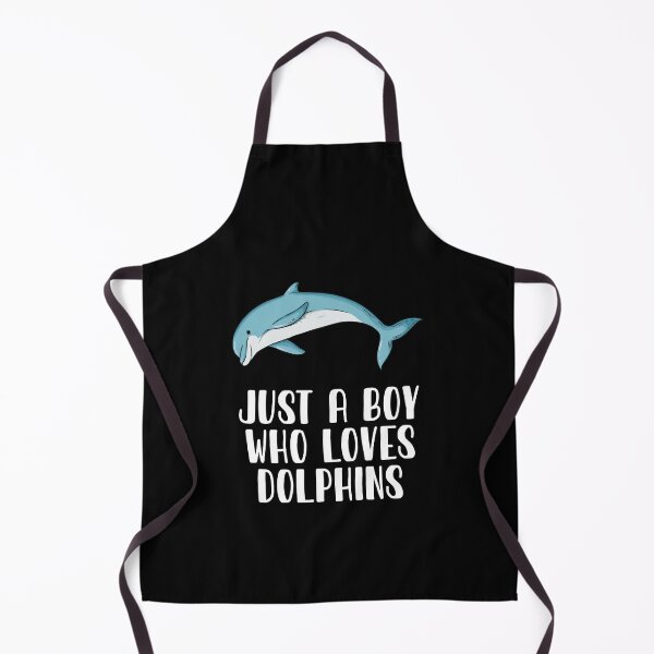 Item preview, Just A Boy Who Loves Dolphins  designed and sold by CosmoKitsch.