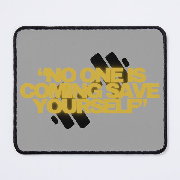 Item preview, No One Is Coming Save Yourself – Motivational Streetwear T-Shirt designed and sold by EvolusionPro.