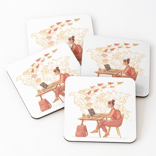 Item preview, Work From Anywhere World Traveler designed and sold by FlamaC.