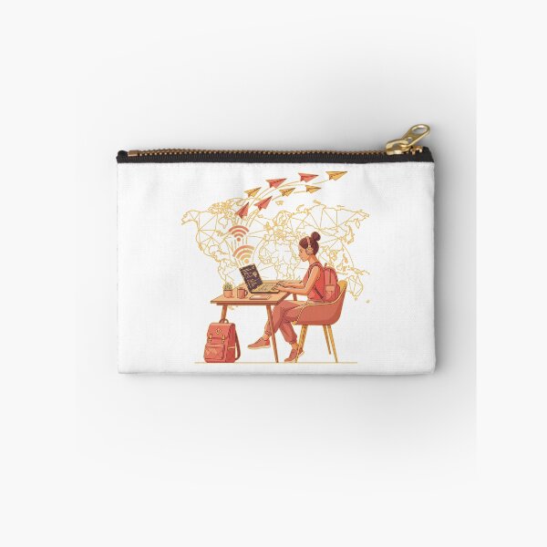 Item preview, Work From Anywhere World Traveler designed and sold by FlamaC.