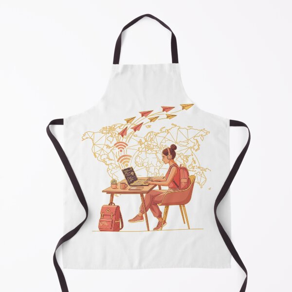 Item preview, Work From Anywhere World Traveler designed and sold by FlamaC.