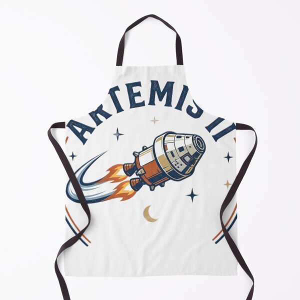 Item preview, Misión retro lunar Artemis II Orion Spacecraft designed and sold by RedVista.