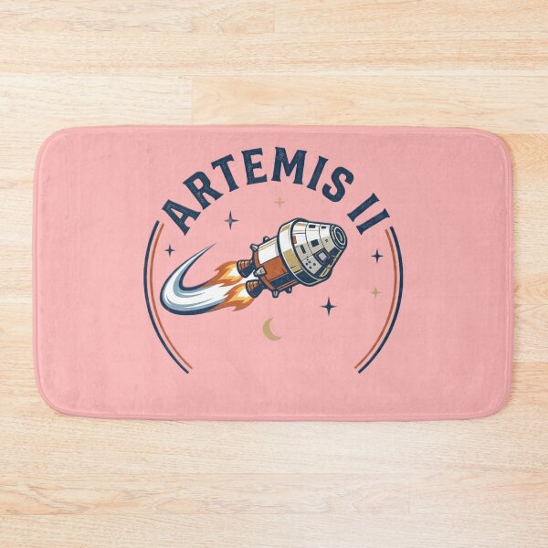 Item preview, Artemis II Orion Spacecraft Retro Moon Mission designed and sold by RedVista.