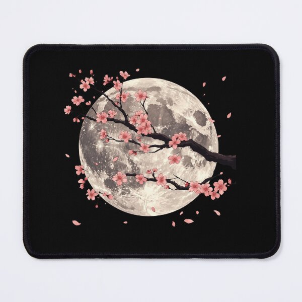 Item preview, Moonlit Blossom Moon designed and sold by sanorastyle.