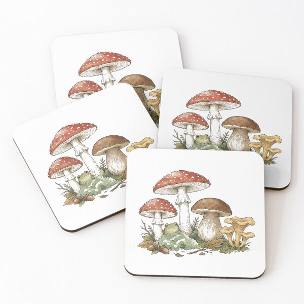 Item preview, Magical Forest Mushroom Cottage designed and sold by FlamaC.