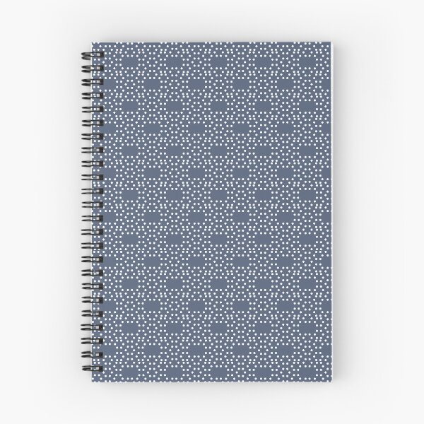 Item preview, Neutral blue & white dotted seamless pattern designed and sold by Mint + Midnight.