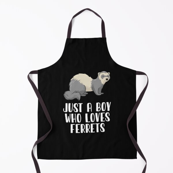 Item preview, Just A Boy Who Loves Ferrets  designed and sold by CosmoKitsch.