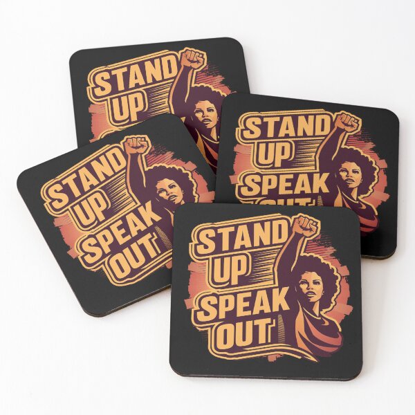 Item preview, stand up speak out - NEW designed and sold by TopDesignHut.
