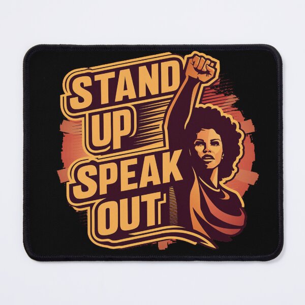 Item preview, stand up speak out - NEW designed and sold by TopDesignHut.