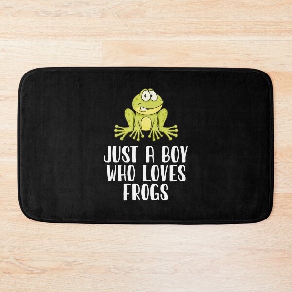 Item preview, Just A Boy Who Loves Frogs  designed and sold by CosmoKitsch.