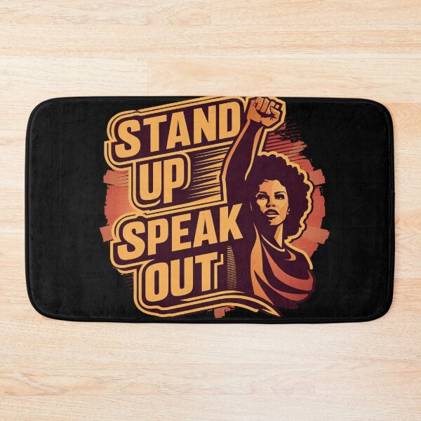 Item preview, stand up speak out - NEW designed and sold by TopDesignHut.