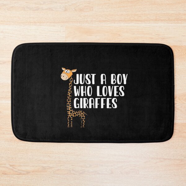 Item preview, Just A Boy Who Loves Giraffes  designed and sold by CosmoKitsch.