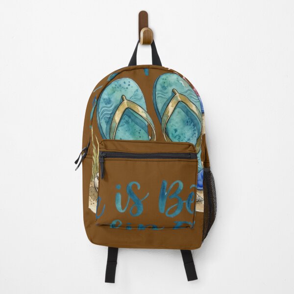 Item preview, Summer Wellness And Relaxation Tips Life is Better in Flip Flops designed and sold by MalwasBasket.