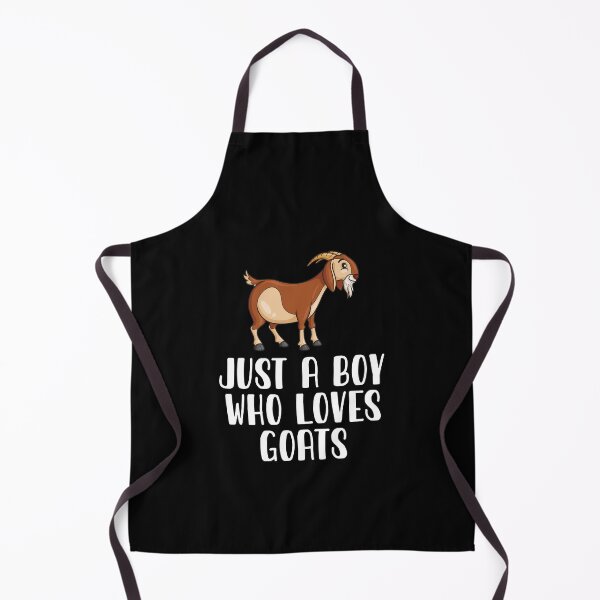 Item preview, Just A Boy Who Loves Goats designed and sold by CosmoKitsch.