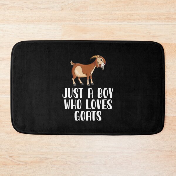 Item preview, Just A Boy Who Loves Goats  designed and sold by CosmoKitsch.