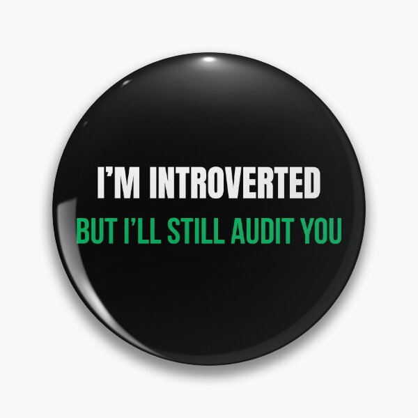 Item preview, I’m Introverted But I’ll Still Audit You Shirt – Funny Accountant Introvert Tee designed and sold by IdentityThread.