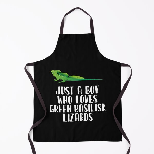 Item preview, Just A Boy Who Loves Green Basilisk Lizards designed and sold by CosmoKitsch.