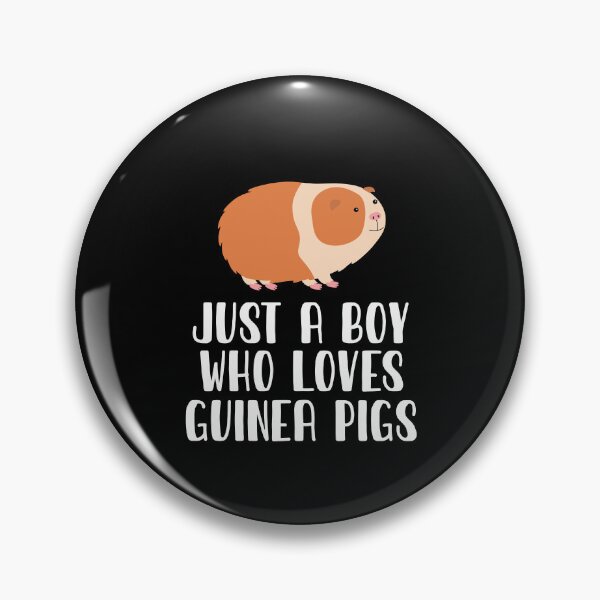 Item preview, Just A Boy Who Loves Guinea Pigs designed and sold by CosmoKitsch.
