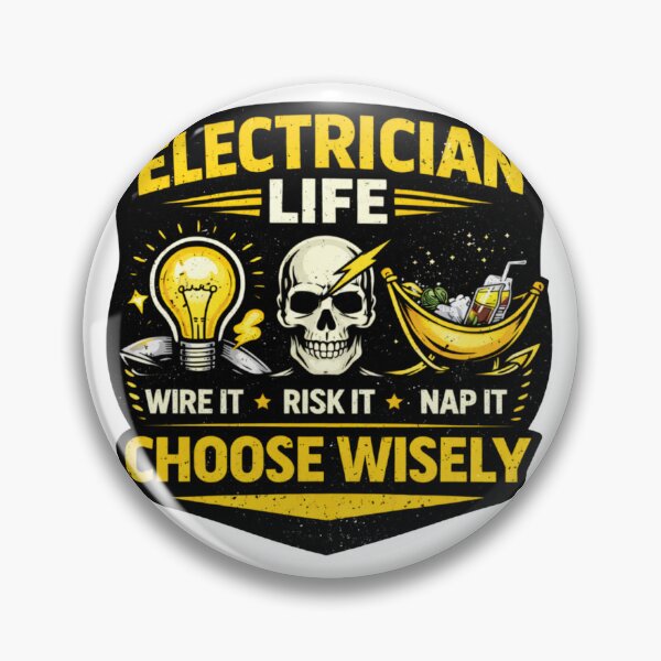 Item preview, Electrician Life Funny Electrician Shirt designed and sold by Drip5.
