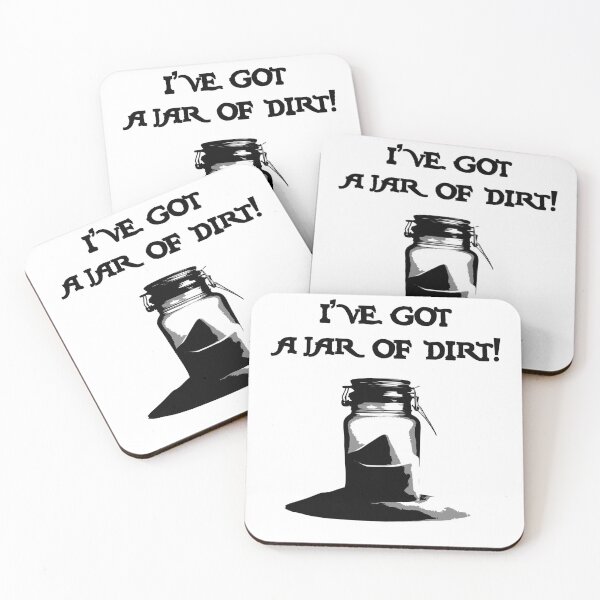 Item preview, “I’ve Got a Jar of Dirt” – Funny Pirate Meme Design designed and sold by inallusha.