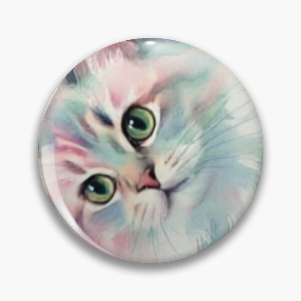 Item preview, Falling Cat in Rainbow Free Fall Motion designed and sold by Prints by Mat.
