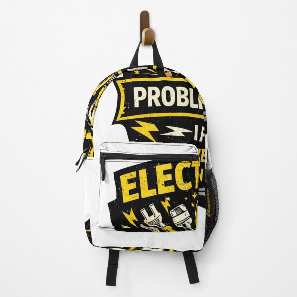 Item preview, Electrician Problem Solver Funny Electrician Shirt designed and sold by Drip5.