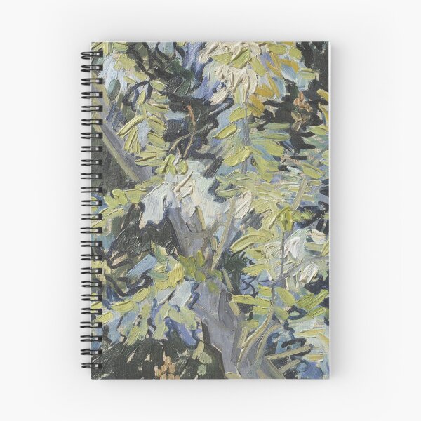 Item preview, Acacia in Flowers by Vincent van Gogh: Post Impressionist nature poster designed and sold by artofuniverse.