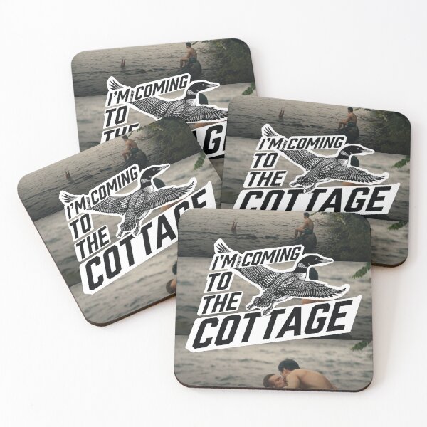 Item preview, Heated Rivalry "i'm coming to the cottage" Quote - Shane Hollander & Ilya Rozanov designed and sold by benja-08.