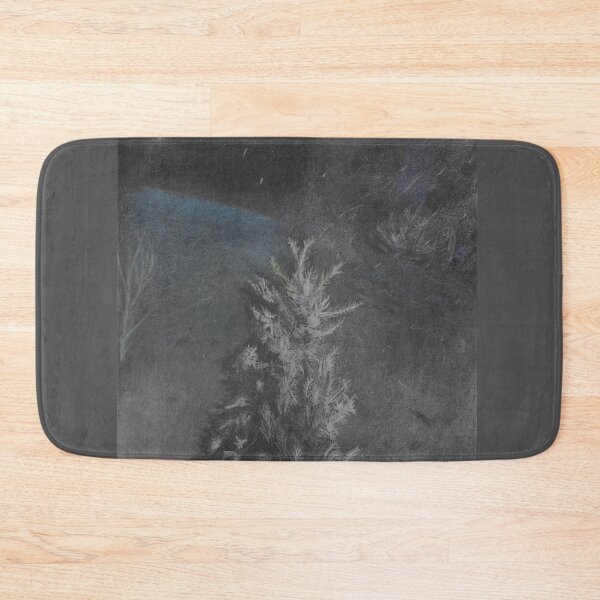 Item preview, christmass tree in the fog winter night designed and sold by ShePaintsMusic.