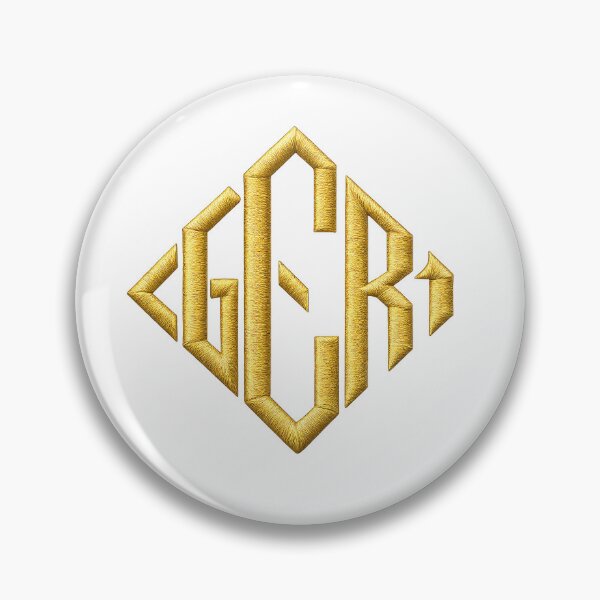 Item preview, GCR1 Gold Logo Luxury Streetwear Minimalist Graphic Design designed and sold by GCR1.