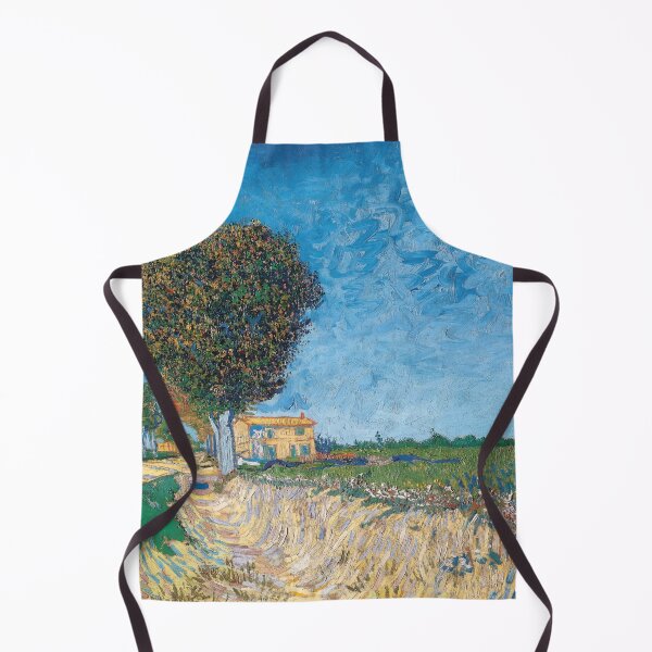 Item preview, Allee Bei Arles by Vincent van Gogh: Sunlit Post Impressionist Landscape designed and sold by artofuniverse.